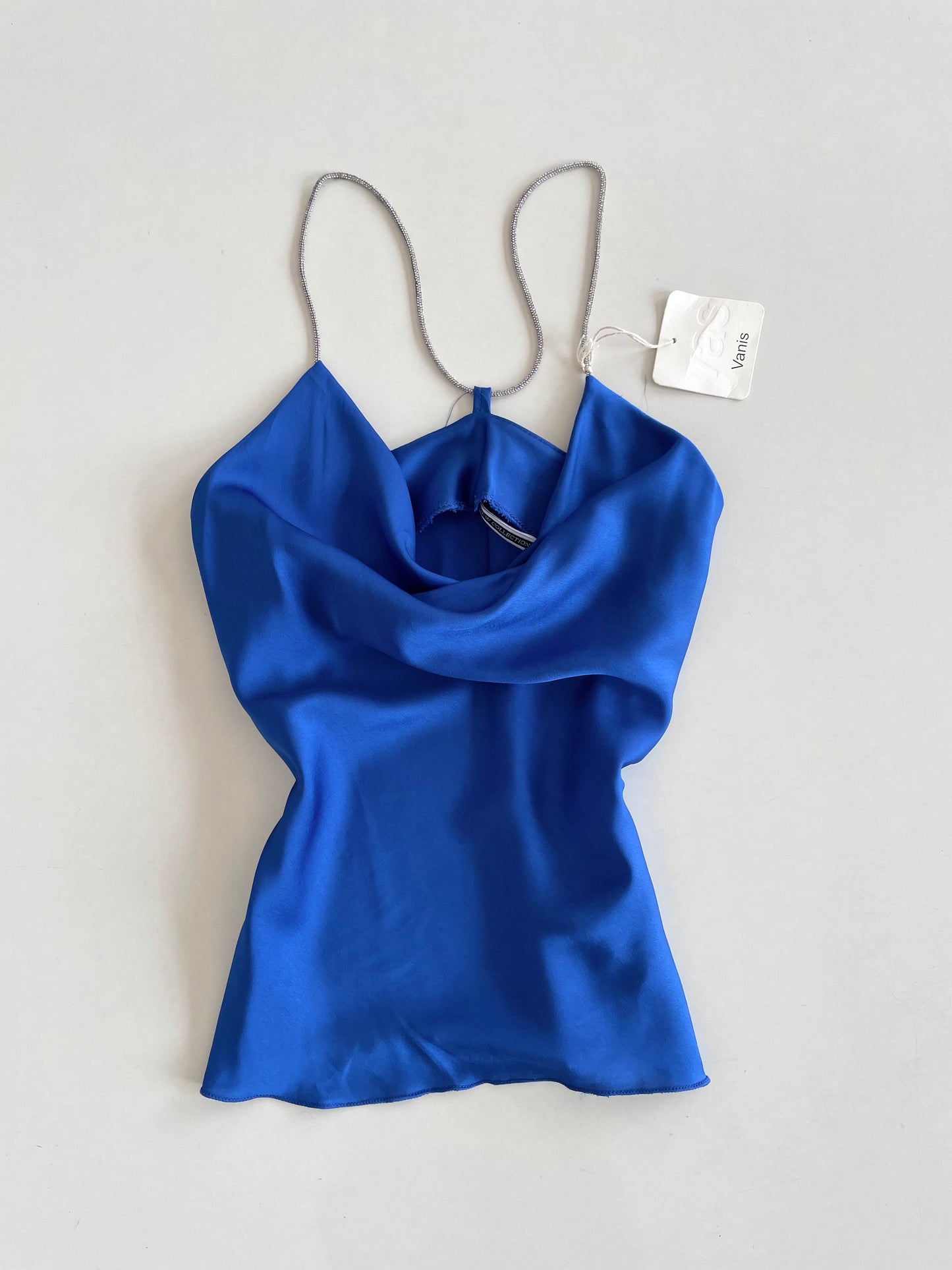 Rhinestone Cowl Neck Tagged New Top-Bust 34 to 36