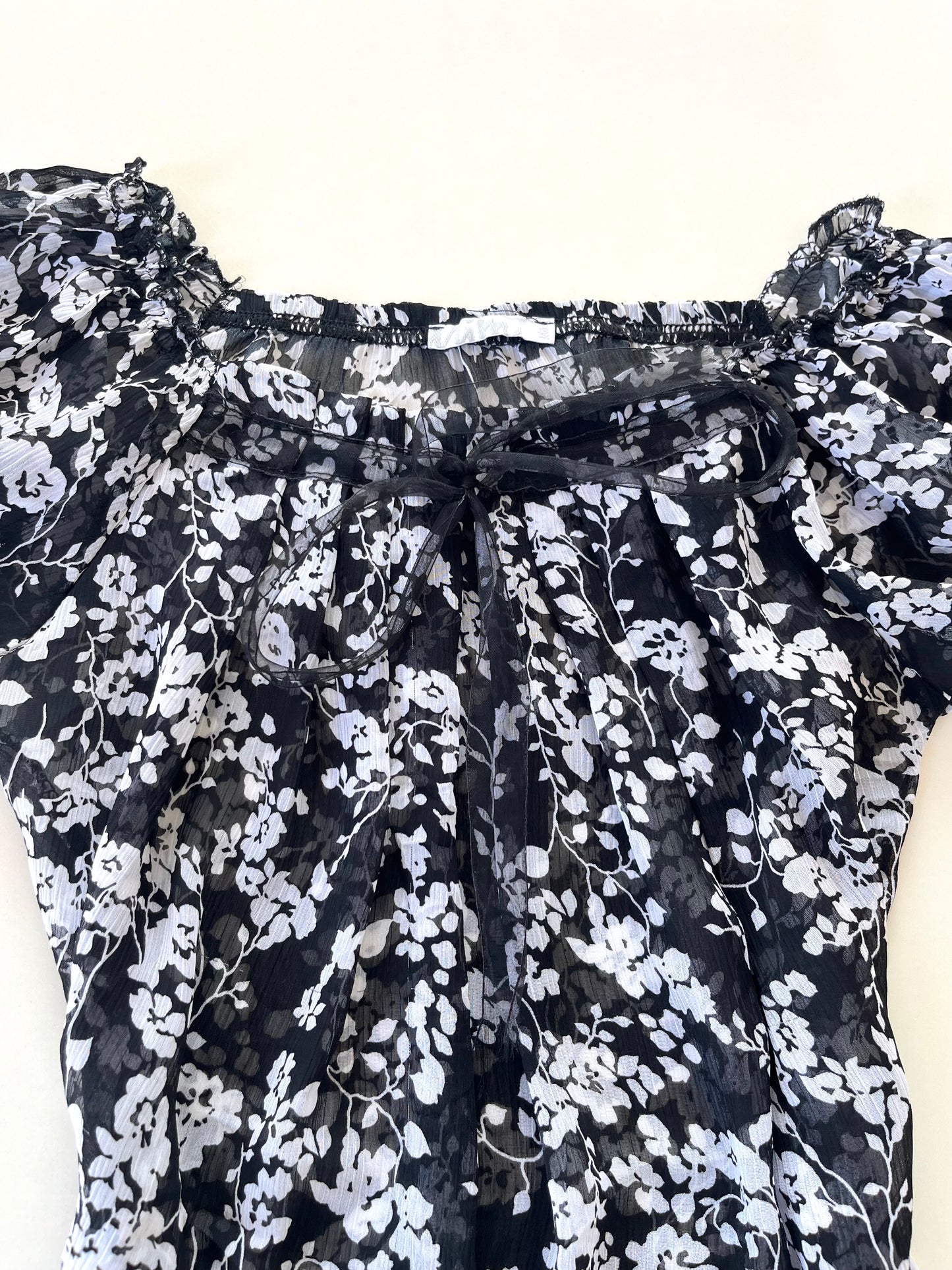 Vintage Sheer Top-Bust 32