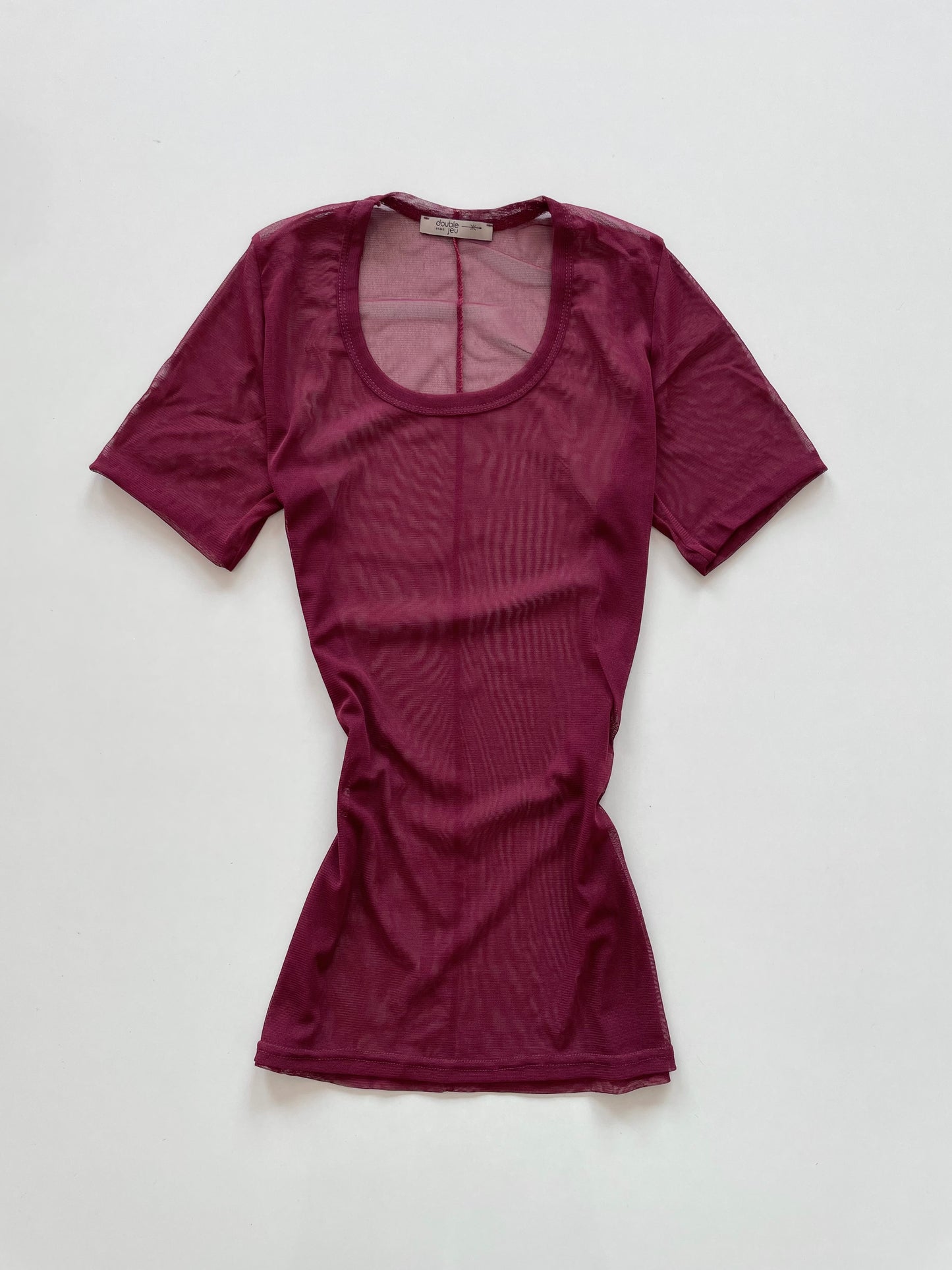 Double Jeu Sheer Top-Bust 32 to 34