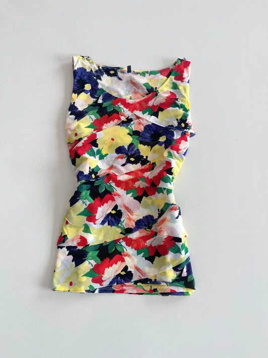 Chaus Ruffle Top-Bust 38 to 40