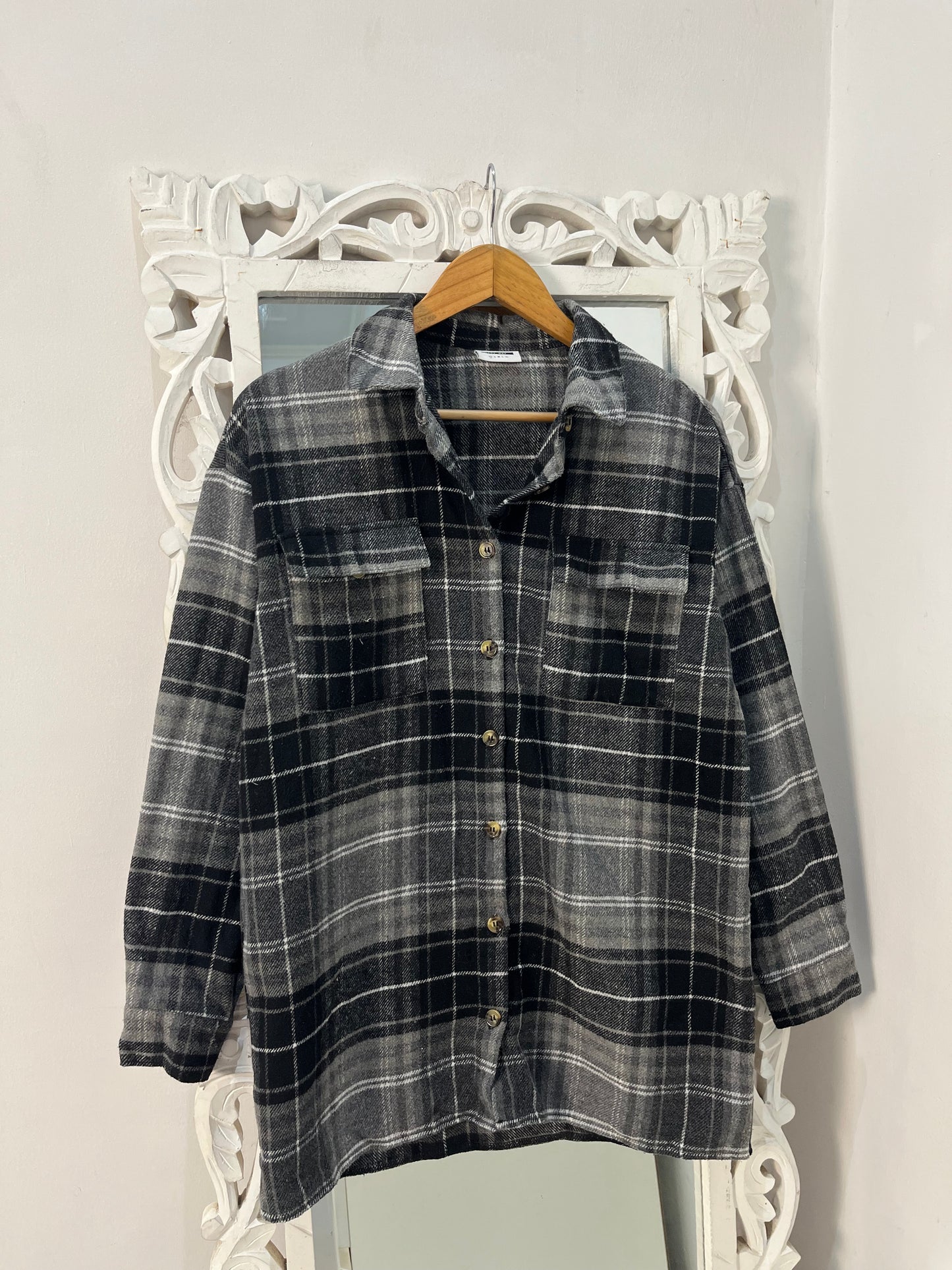 Noisy May Super Thick Shacket-Chest 42
