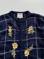 Load image into Gallery viewer, Susan Bristol Hand Embroidered Vintage Cardigan - Bust 40 to 42
