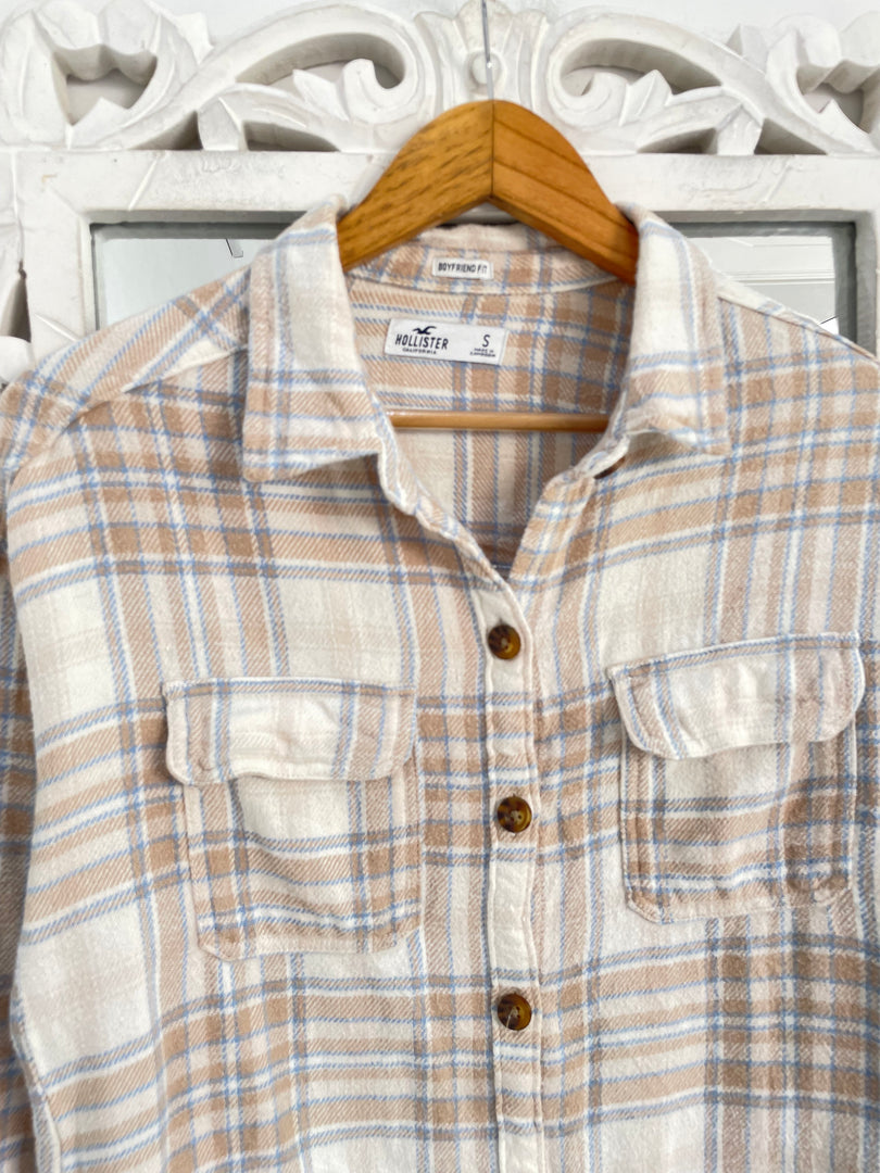 Hollister Super Thick Shacket-Chest 38