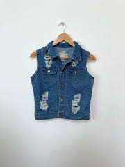 Denim Vest-Bust 36
