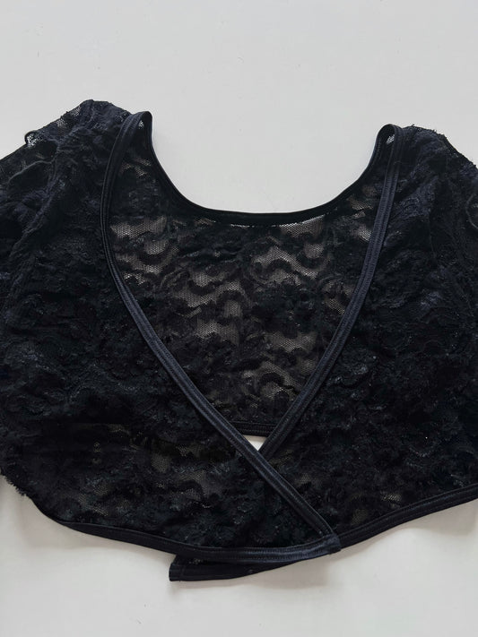 Girly Sheer Goth Top-Bust  28 to 30