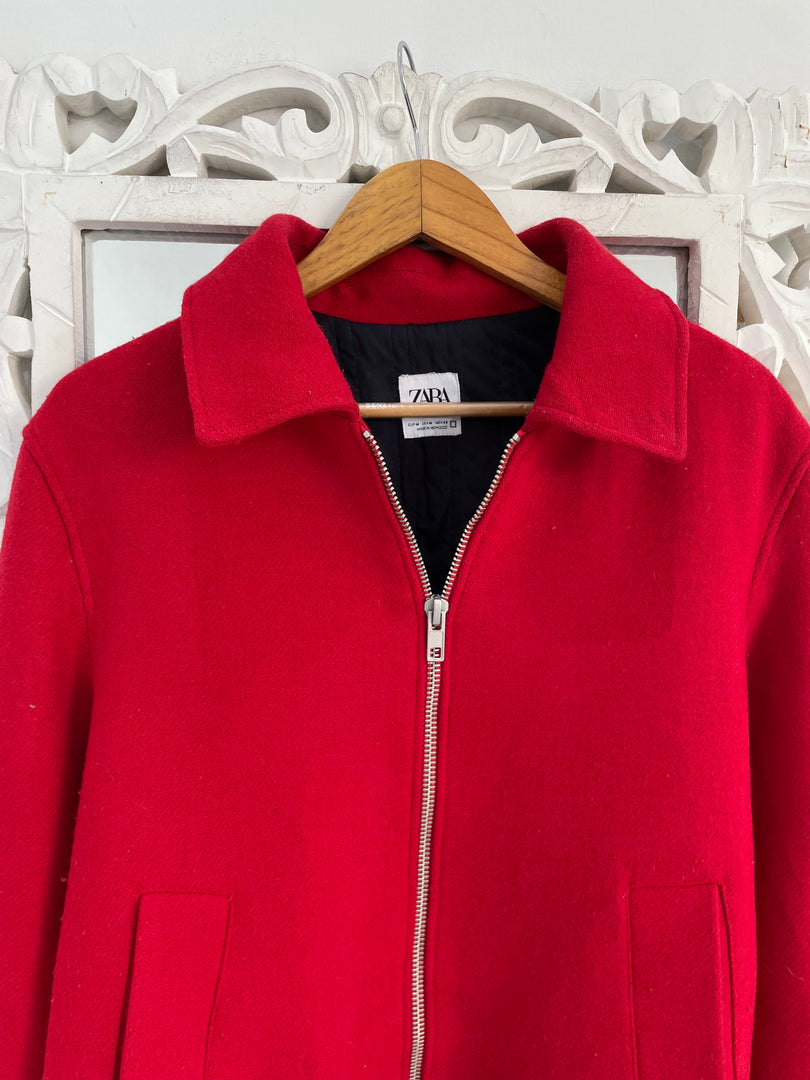 Zara Warm Tweed Super Thick Jacket-Bust 44