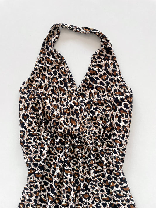 Animal Print Dress-Bust 32 to 34