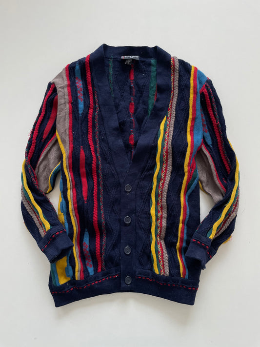 Pierre Cardin 100% Pure New Wool Vintage Cardigan-Bust 46