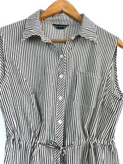 Striped Dress-Bust 40