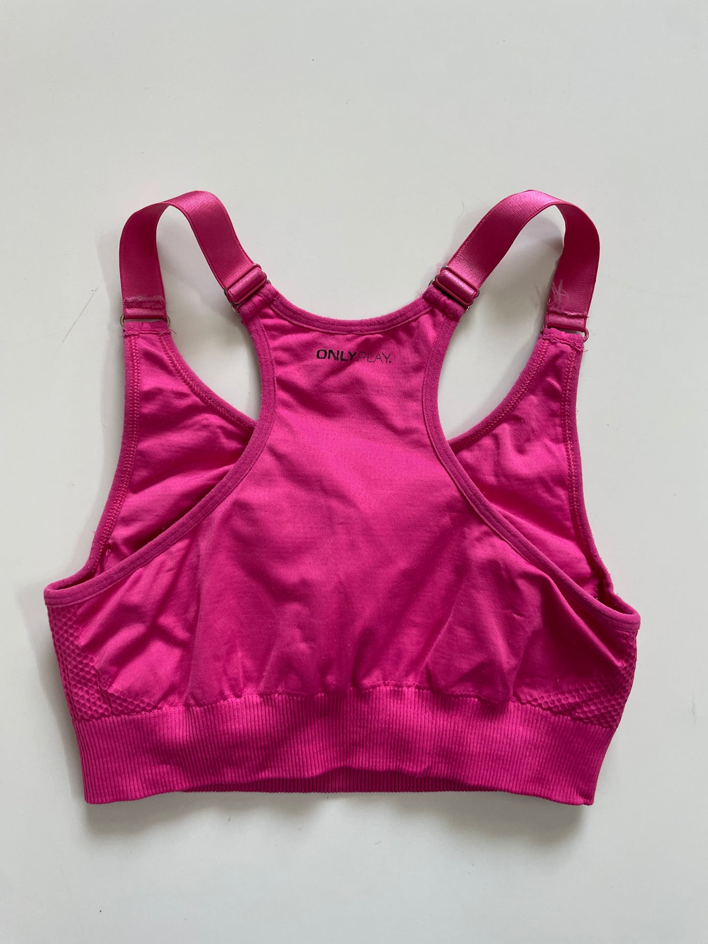 ONLY HOT PINK SPORTS BRA - BUST 28 TO 30