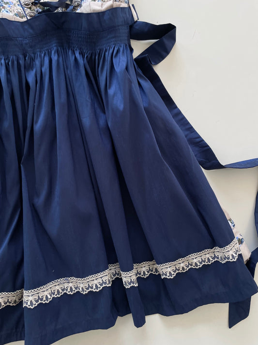 Landhaus Vintage Dress With Apron-Bust 36