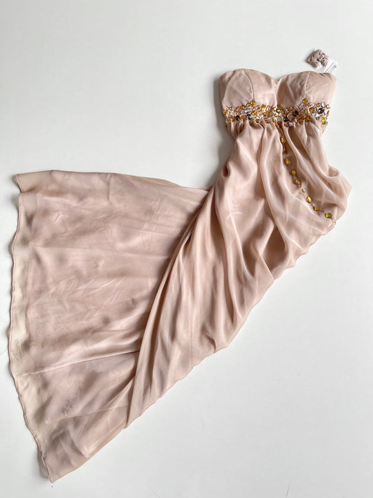 Apart Embroidered Dress-Bust 30