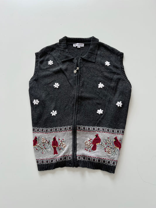 Southern Lady Embroidered Zipper-Bust 54