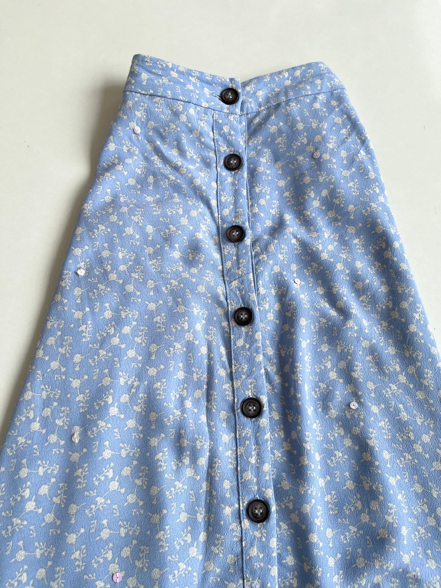 Buttondown Skirt-Bust 30