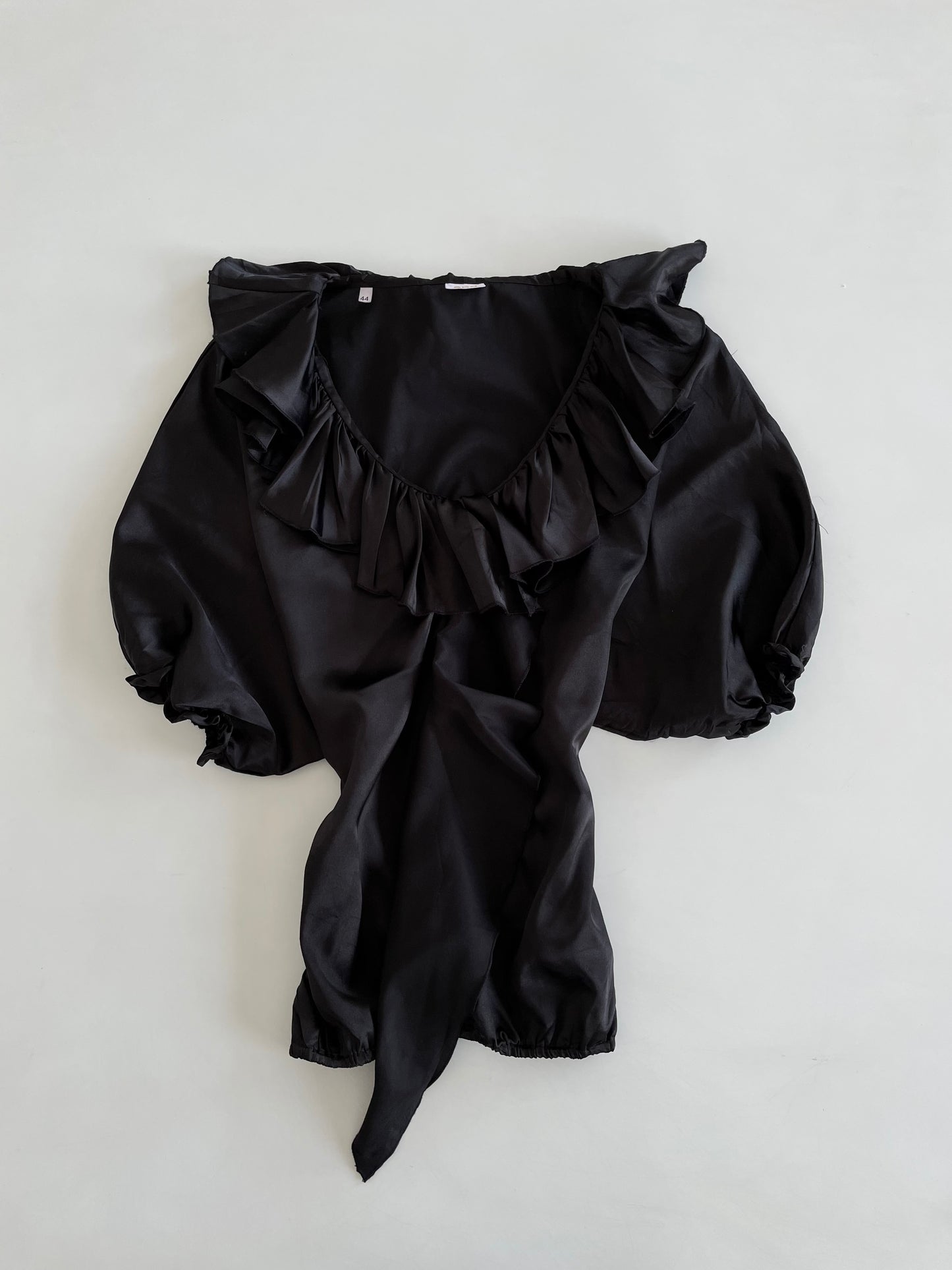 Vintage Ruffle Top-Bust 44