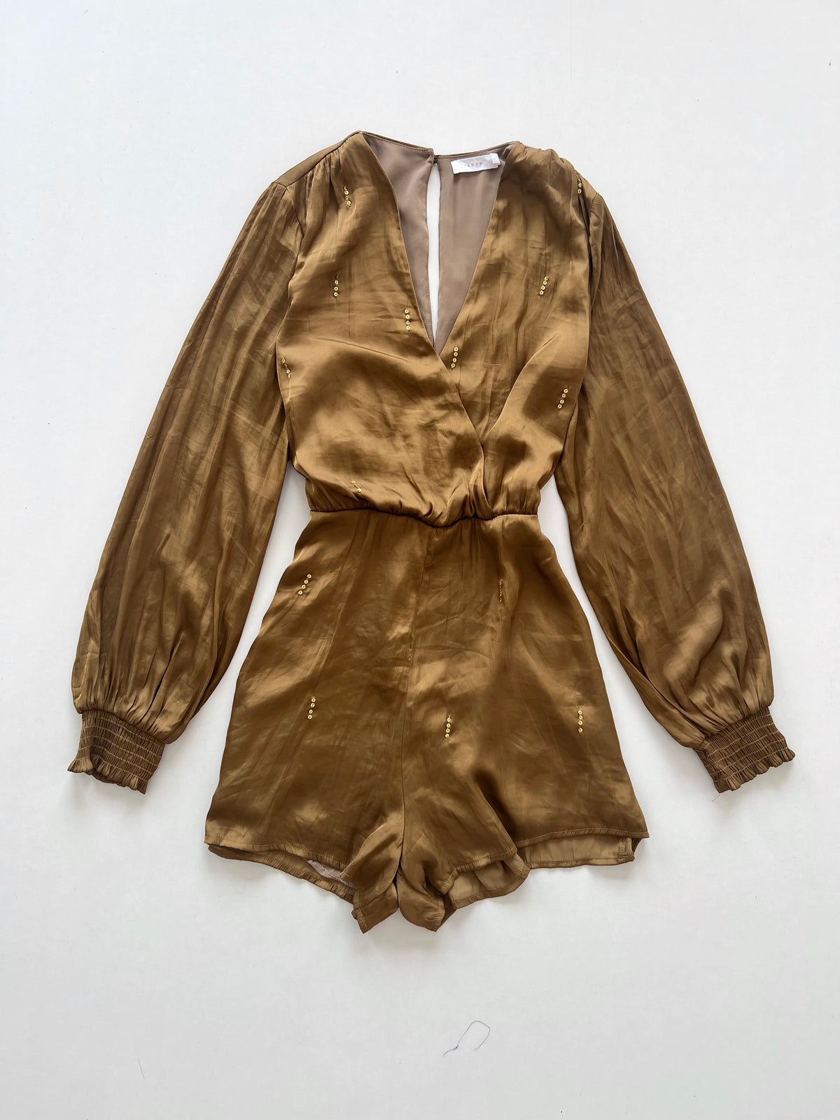 Lush Satin Romper-Bust 36 to 38