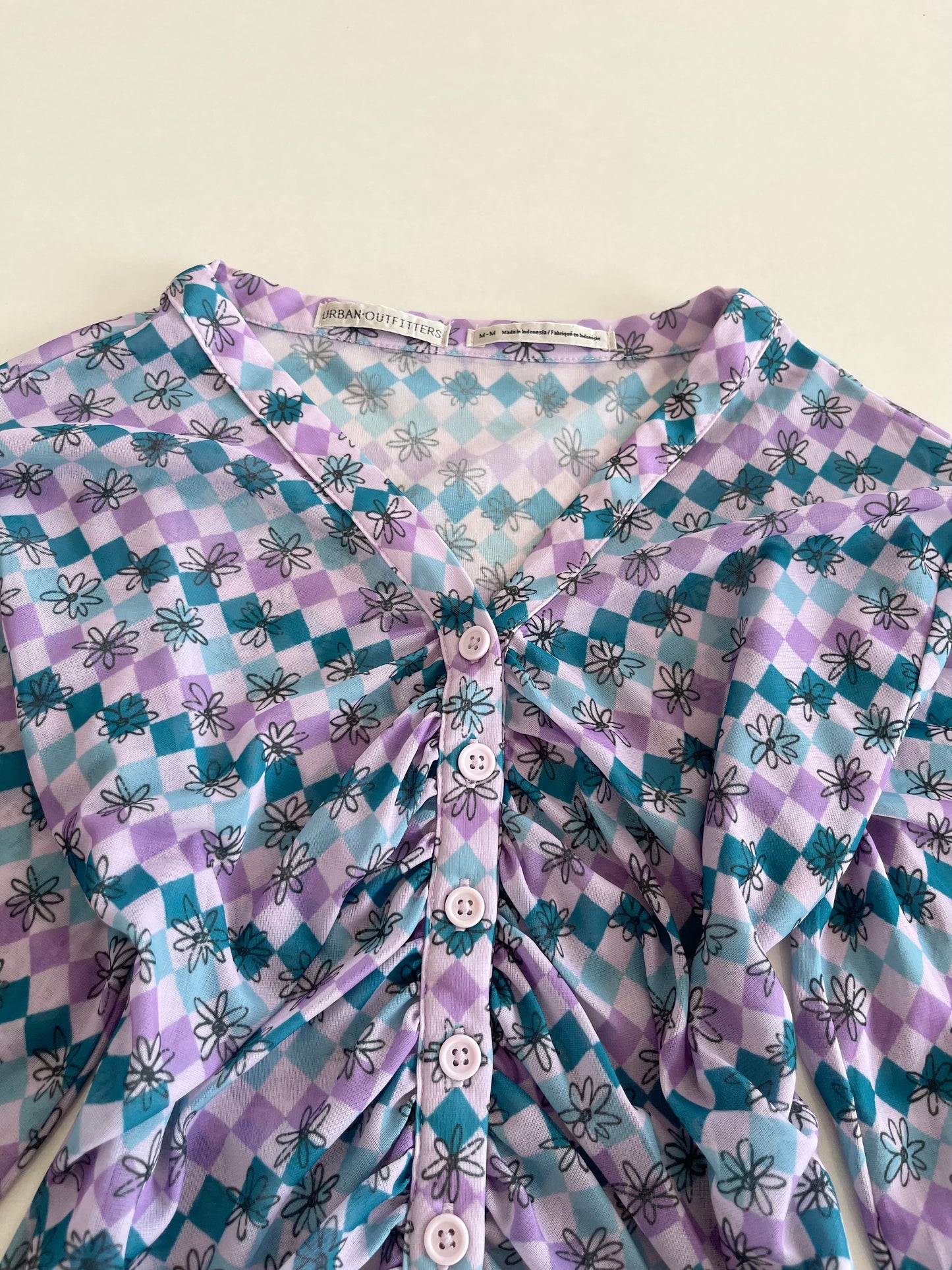 Urban Outfitters Sheer Top-Bust 30 to 32