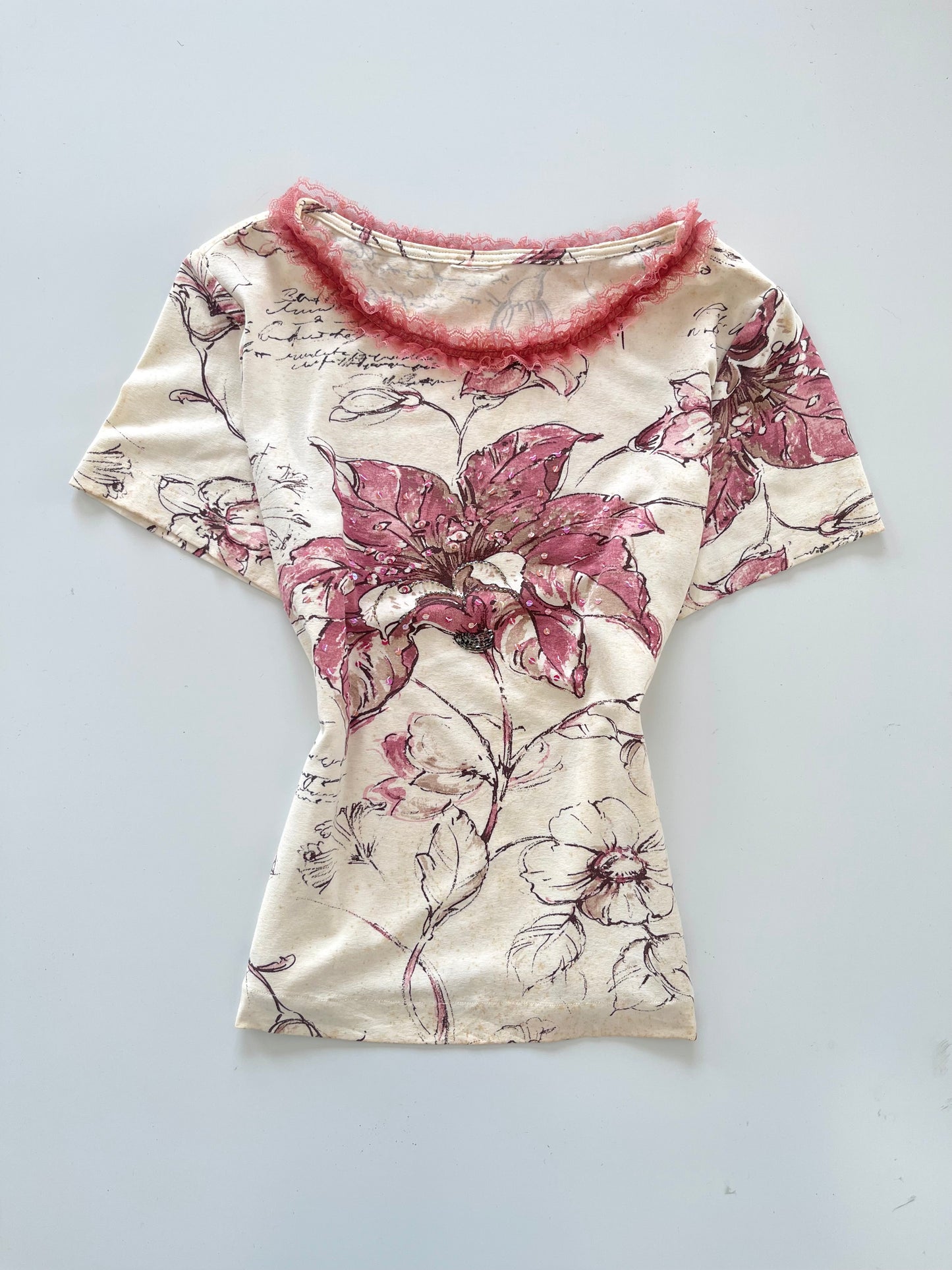 Vintage Embroidered Top-Bust 40 to 42