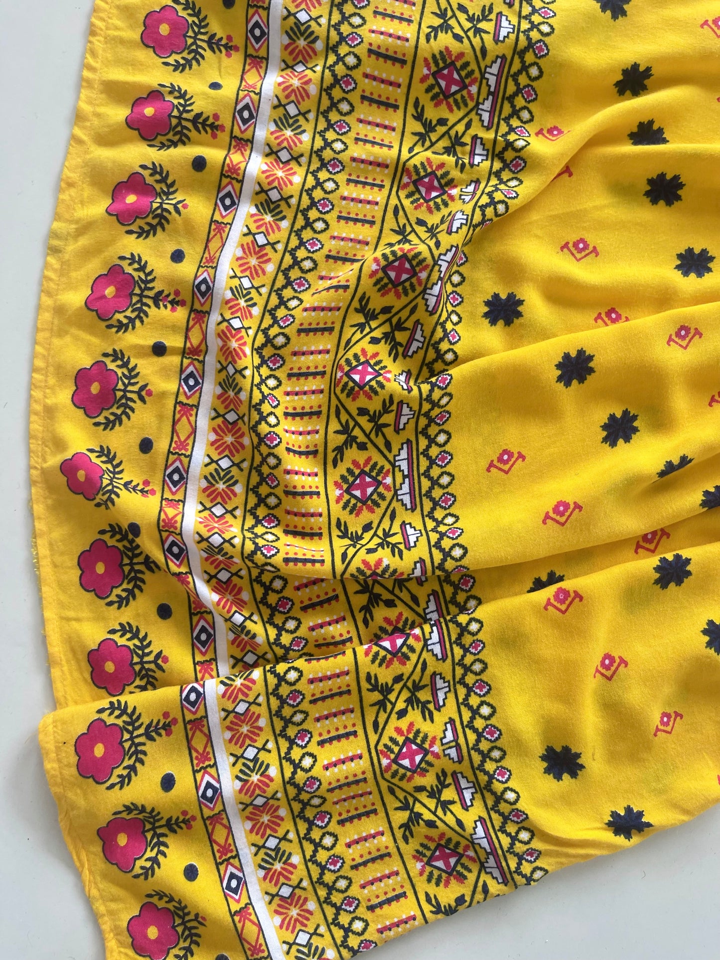 Boho Cotton Dress-Bust 46