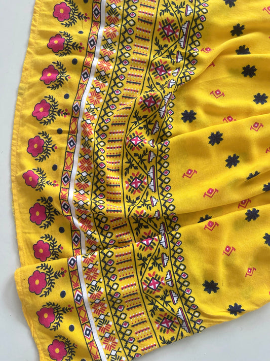 Boho Cotton Dress-Bust 46