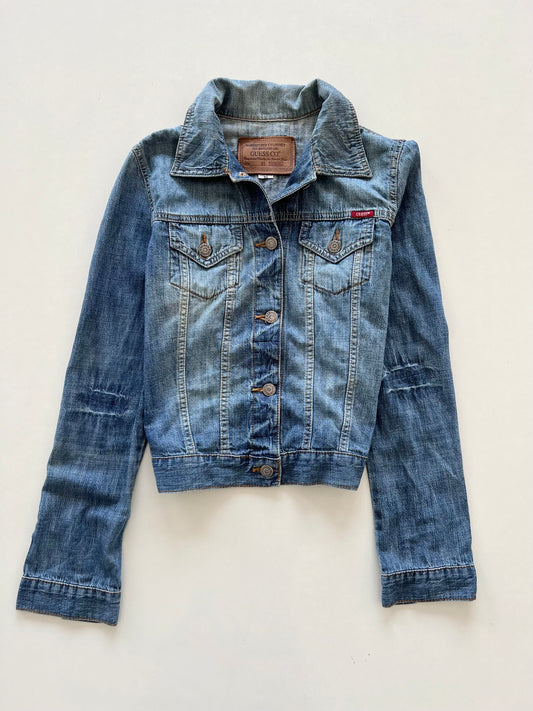 Guess Vintage Denim Jacket-Bust 36