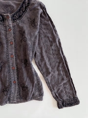 Cotton Embroidered Shirt -Bust 42