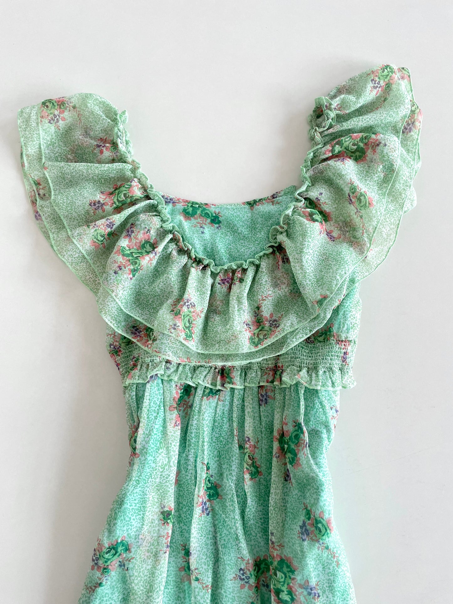 Ruffle Dress-Bust 32