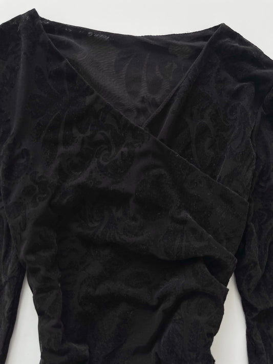 Vintage Chenille Top-Bust 36 to 38