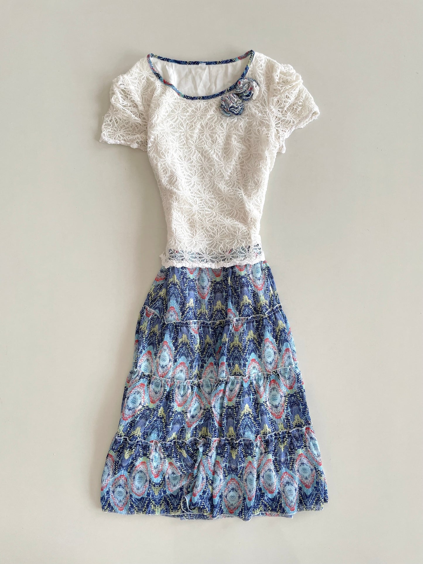 Vintage Lace Dress-Bust 36