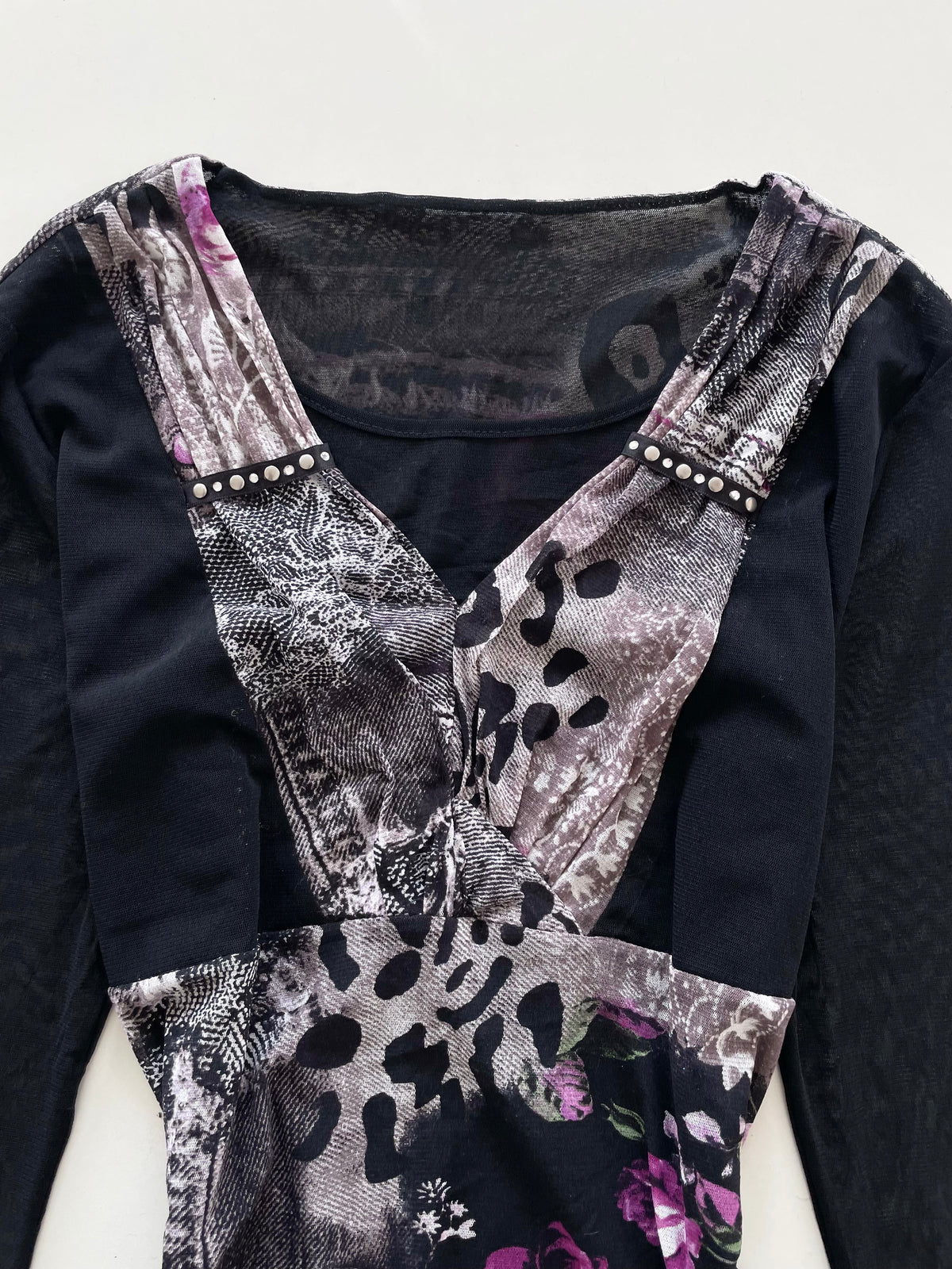 Vintage Floral Top-Bust 40 to 42