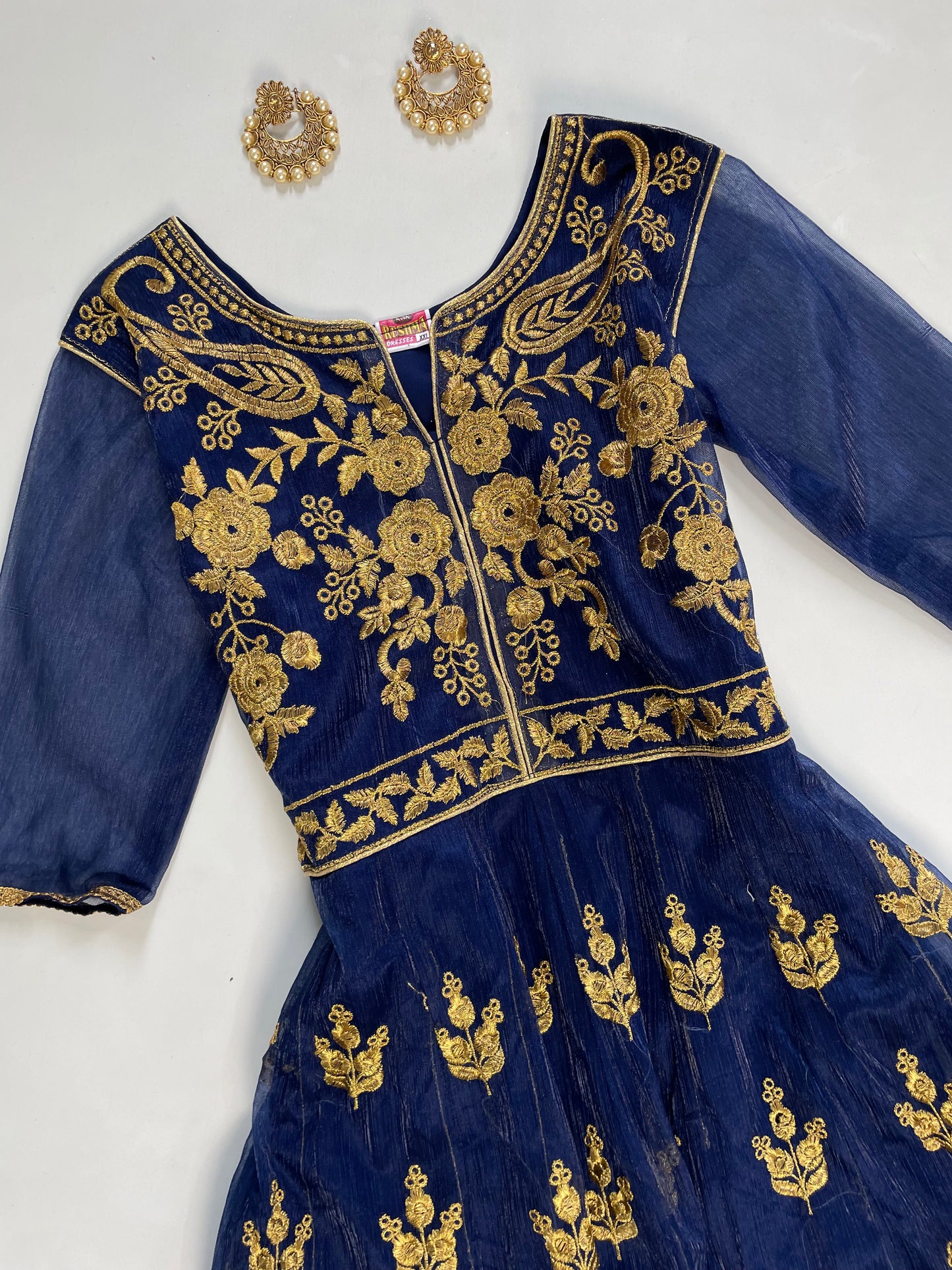 Embroidered Kurti-Bust 32