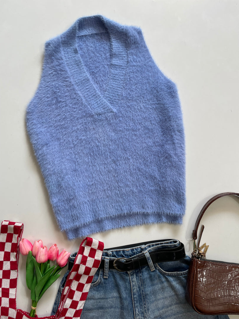 Soft Sweater Vest-Bust 38 to 42