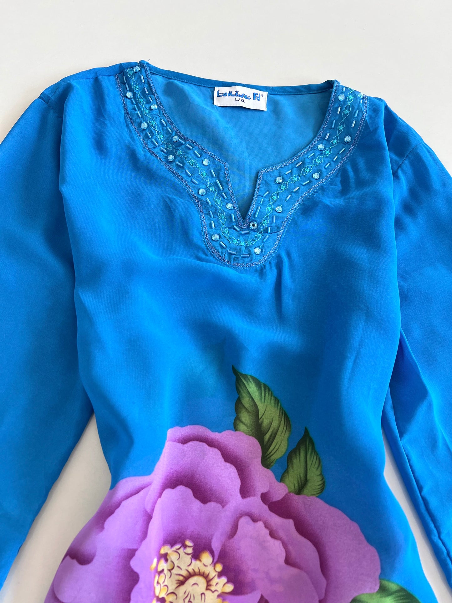 Sheer Vintage Top-Bust 42