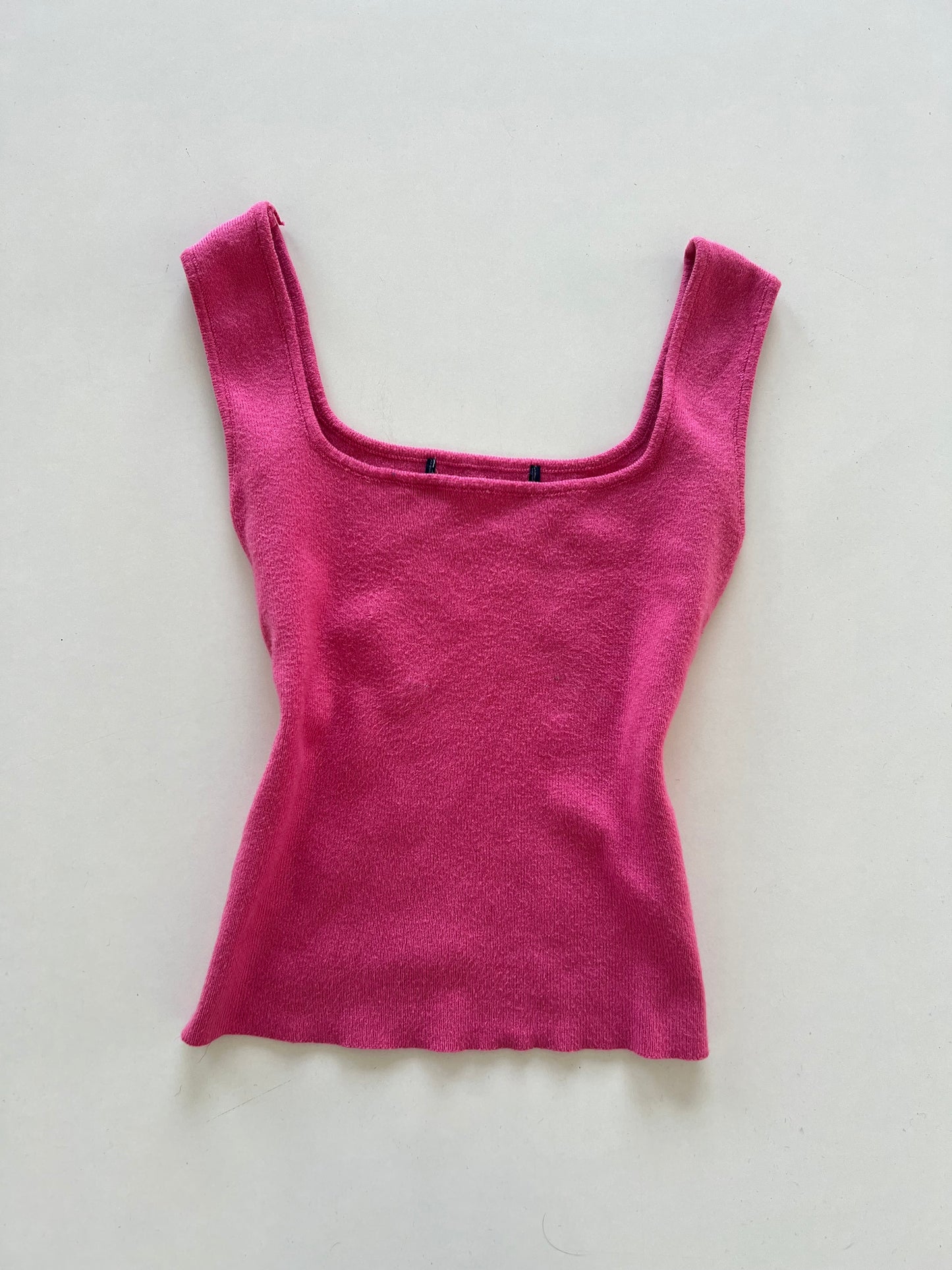 Square Neck Pink Top-Bust 28 to 30