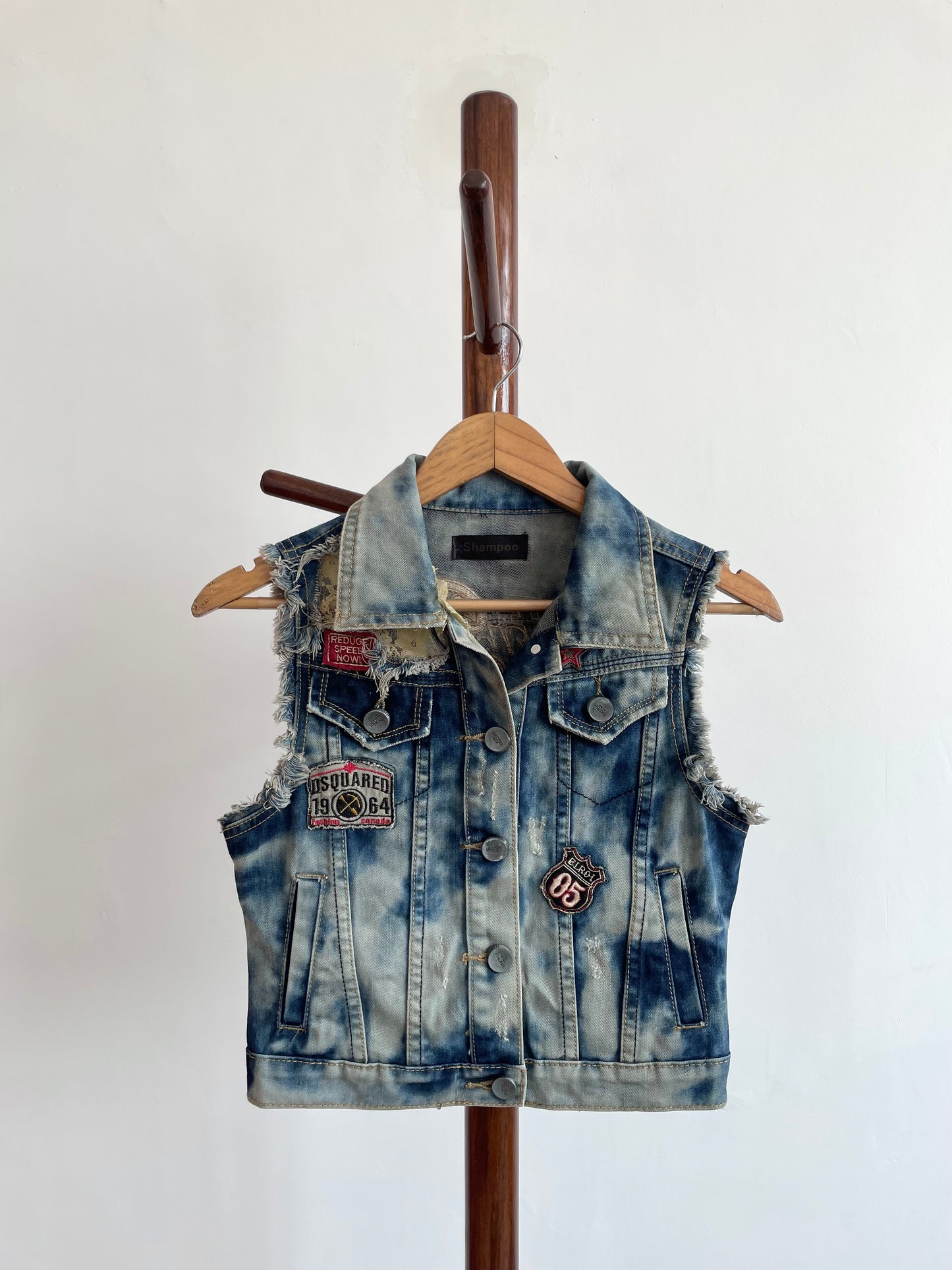 Denim Vest-Chest 32