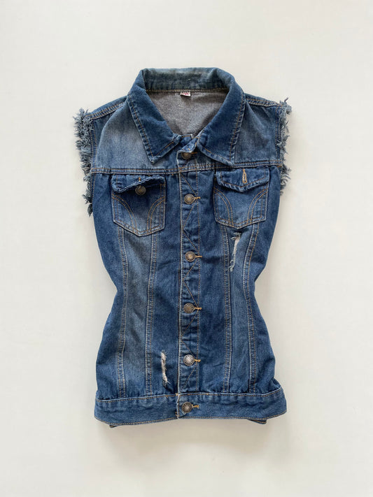 Denim Vest-Chest 40