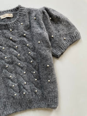 Korean Pearl Sweater Vest-Bust 38