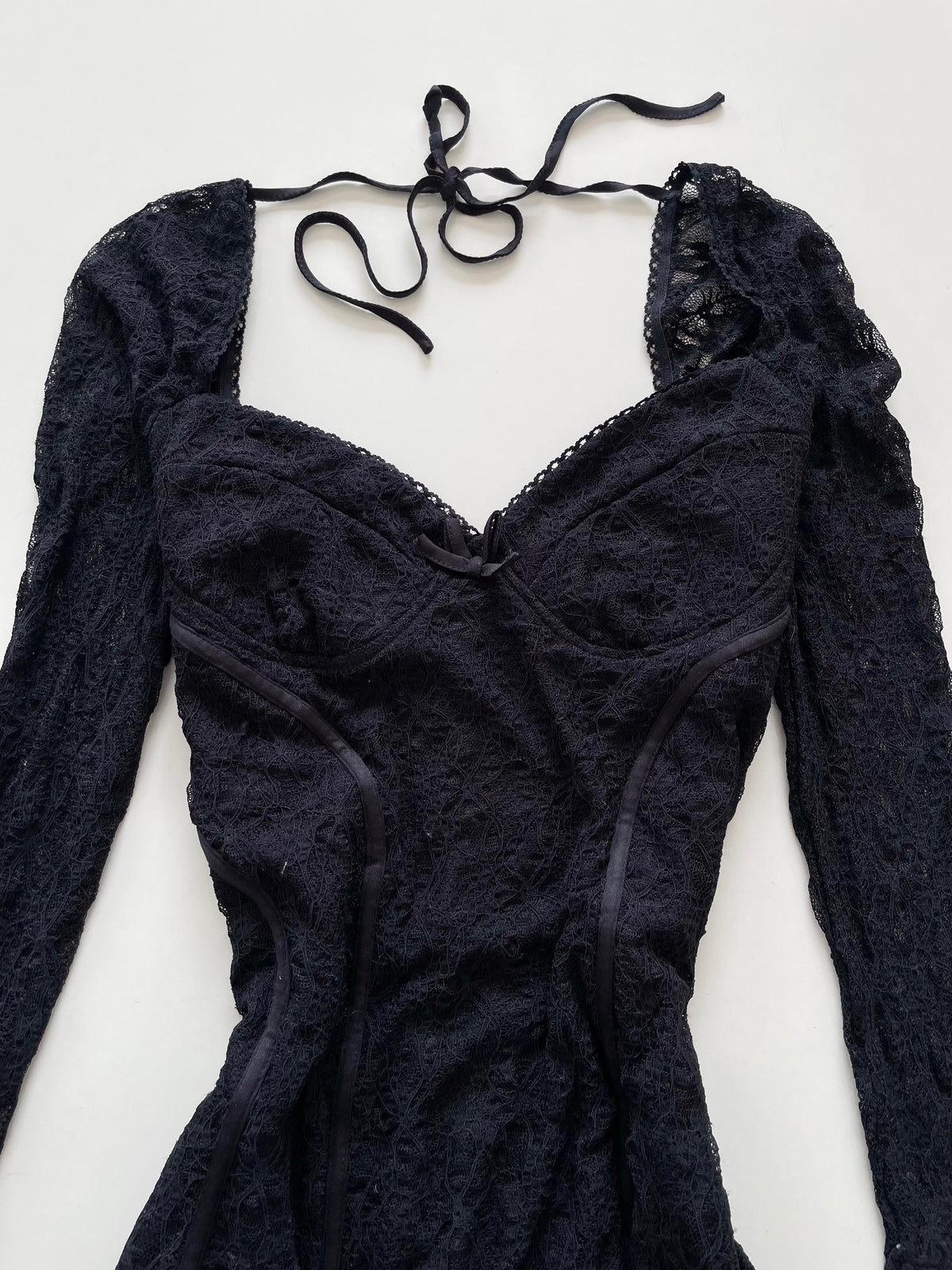 Vintage Lace Dress-Bust 32 to 34