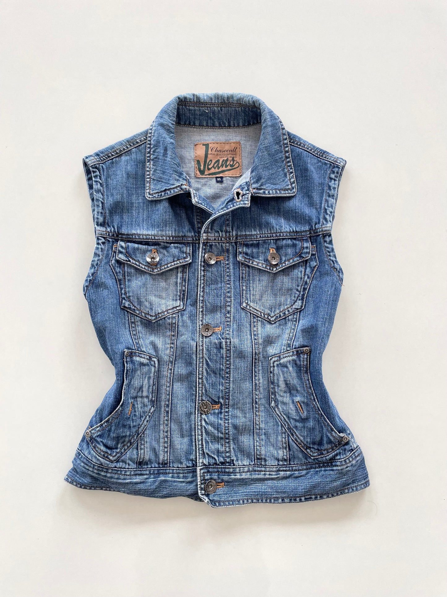 Chascutt Denim Vest-Chest 38