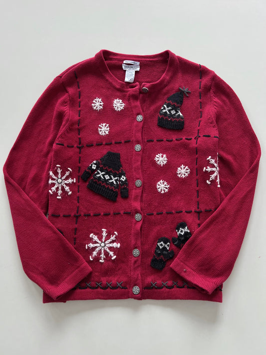 Northern Reflections hand Embroidered 100 Christmas Sweater-Bust 46