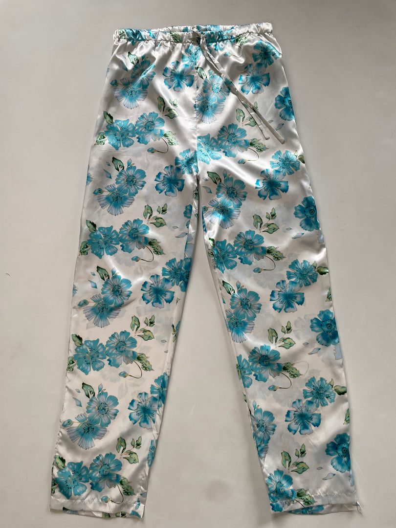 Satin Lounge Pants-Waist 28 to 32