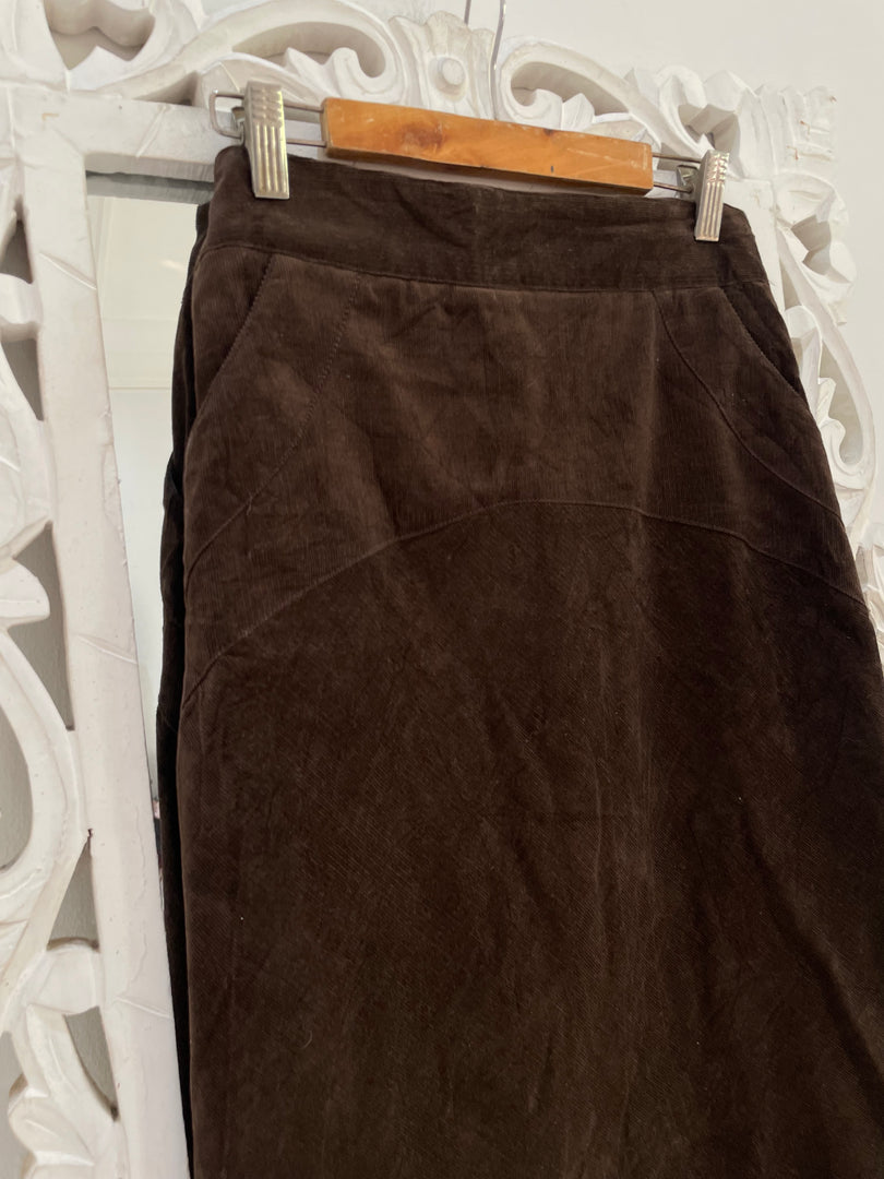 Zara Corduroy Skirt-Waist 26