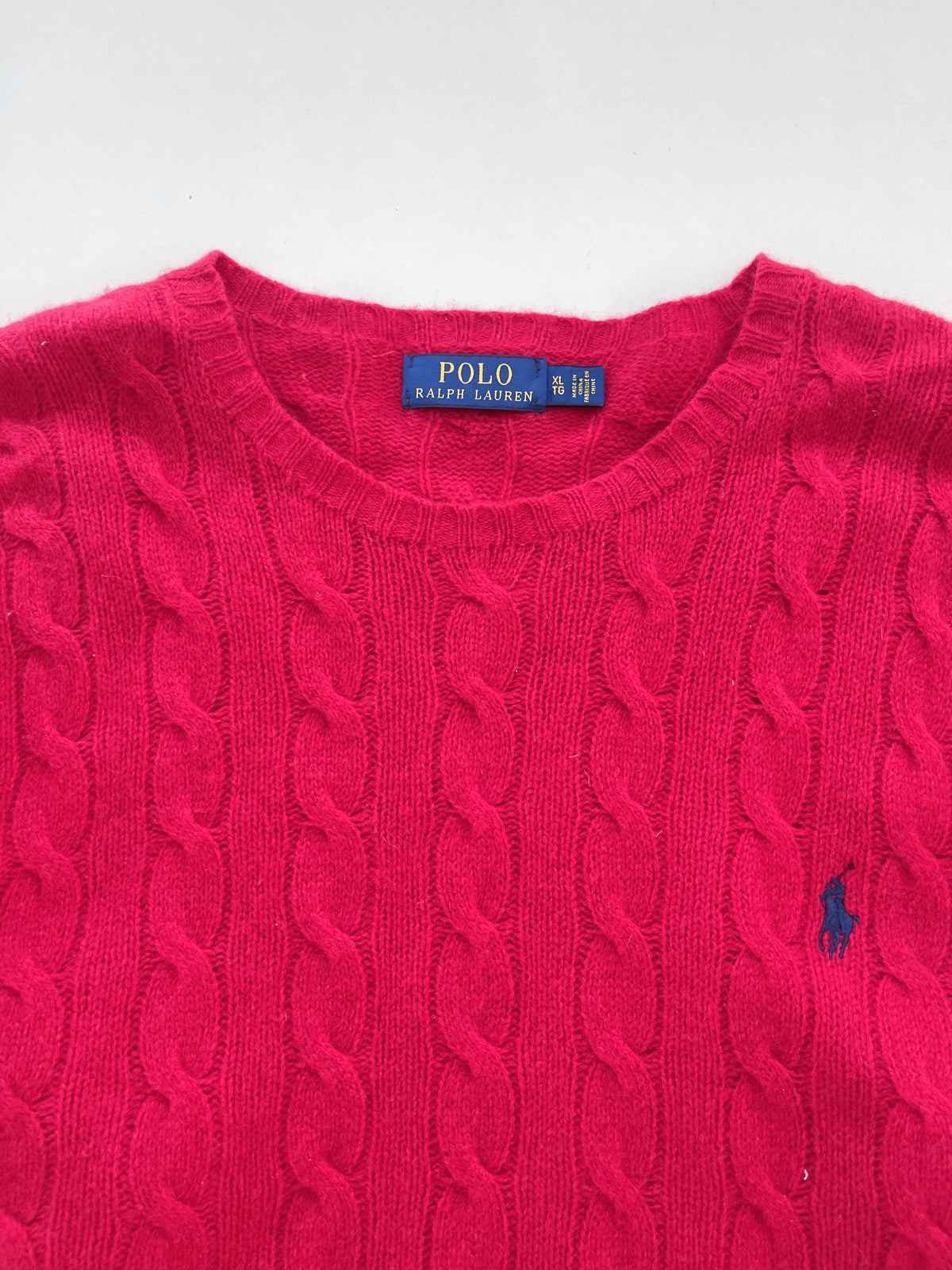Ralph Lauren 90%Wool 10%Cashimere Vintage Sweater-Bust 50