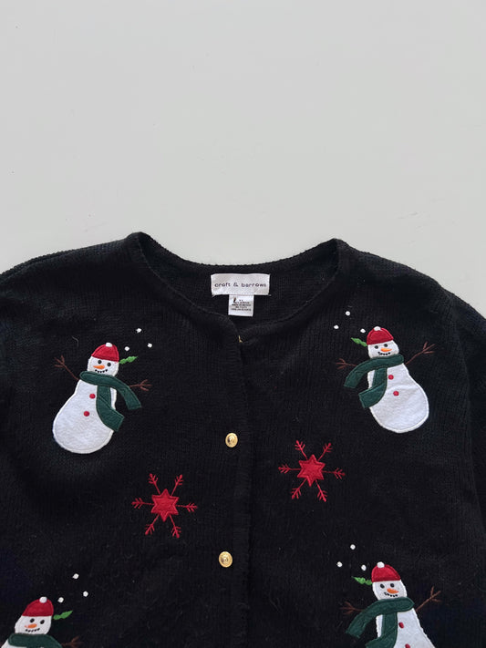Croft&Barrow Embroidered Christmas Sweater-Bust 48