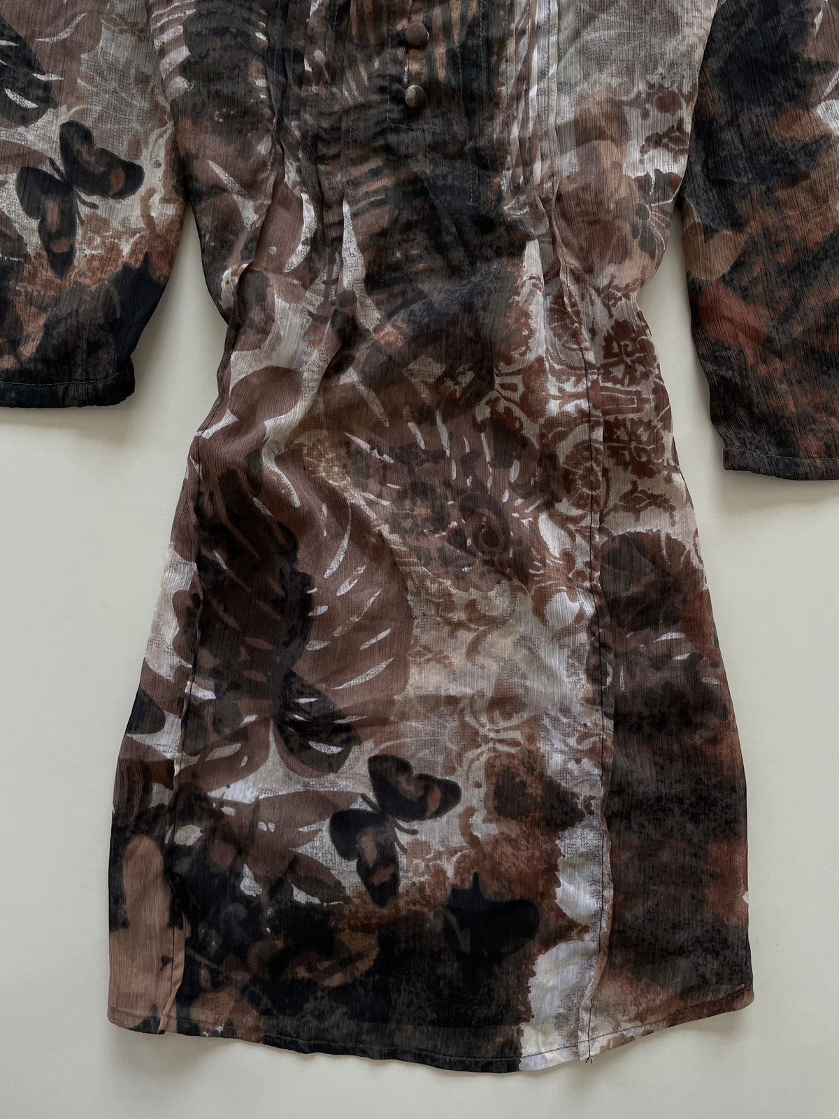 Charles Vogele Vintage Sheer Top-Bust 42