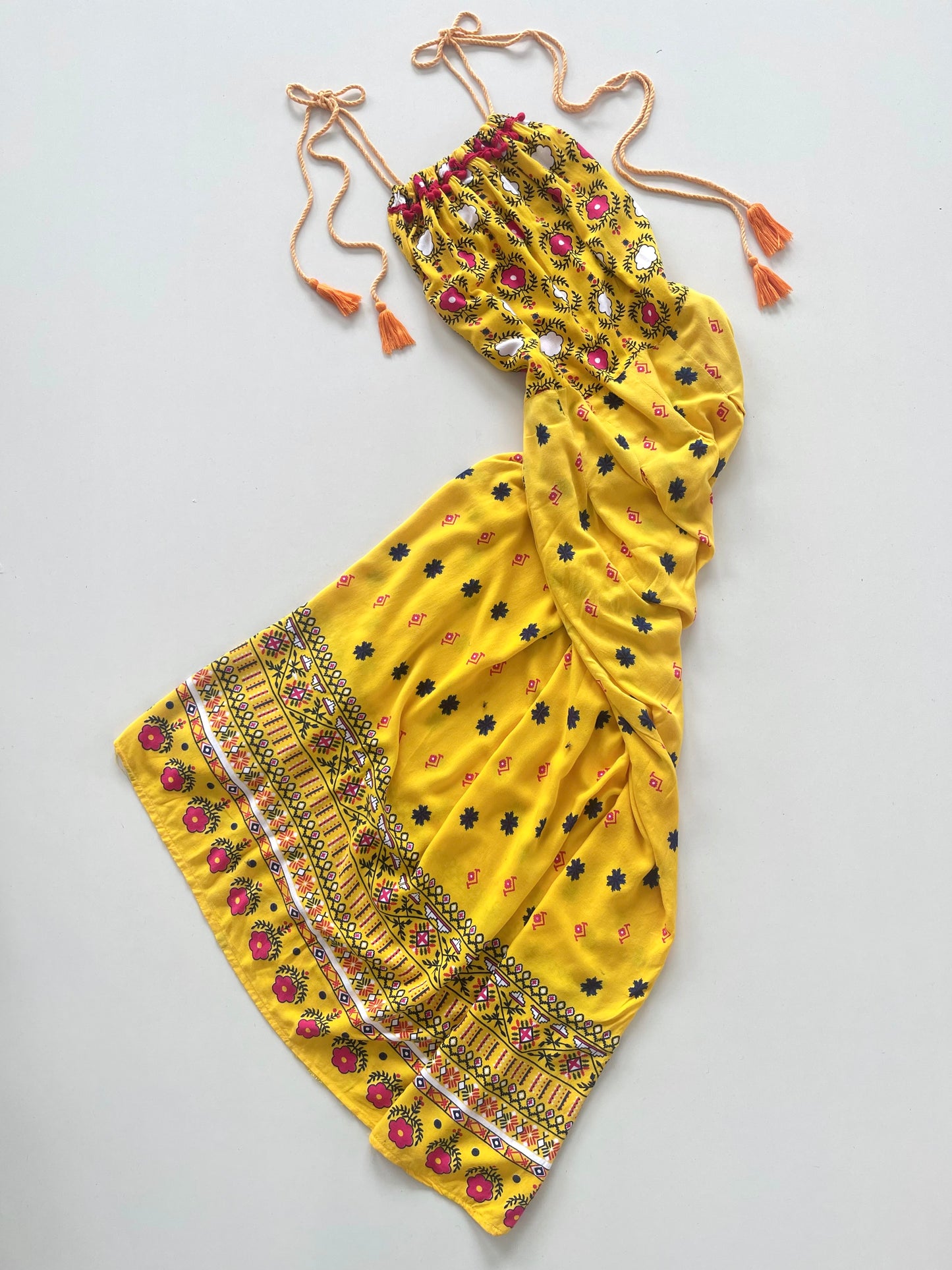 Boho Cotton Dress-Bust 46