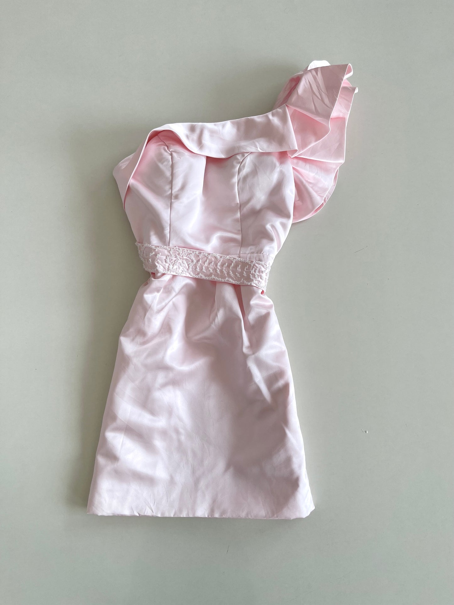 Vintage Blush Pink Dress-Bust 32