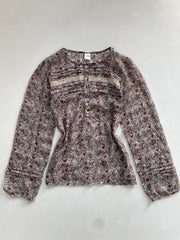 Camaieu Sheer Top-Bust 34