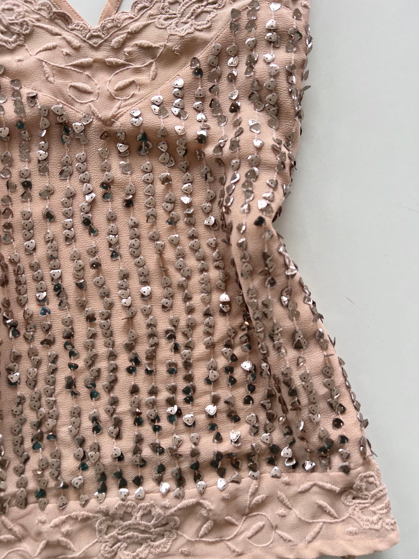 Sequin Vintage Top-Bust 32