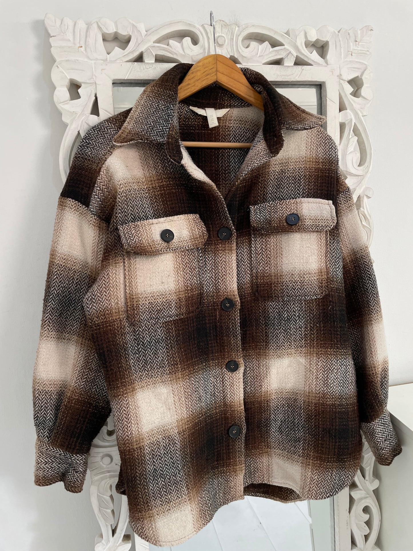H&M Super Thick Shacket-Chest 52